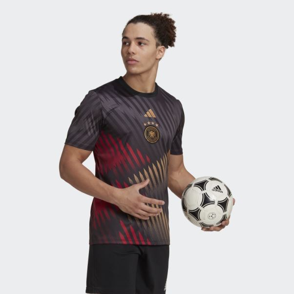Maillot Pre-match Allemagne Noir Adidas