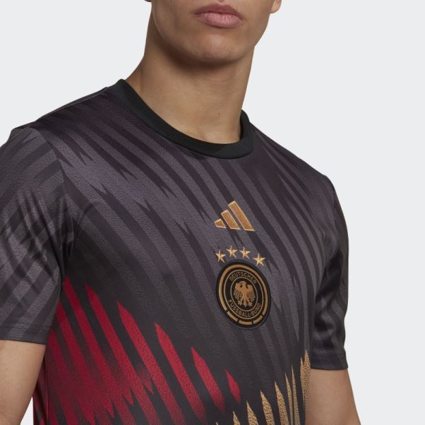Maillot Pre-match Allemagne Noir Adidas