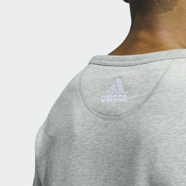 Sweat Adidas Gris Moyen Kraken Vintage Crew