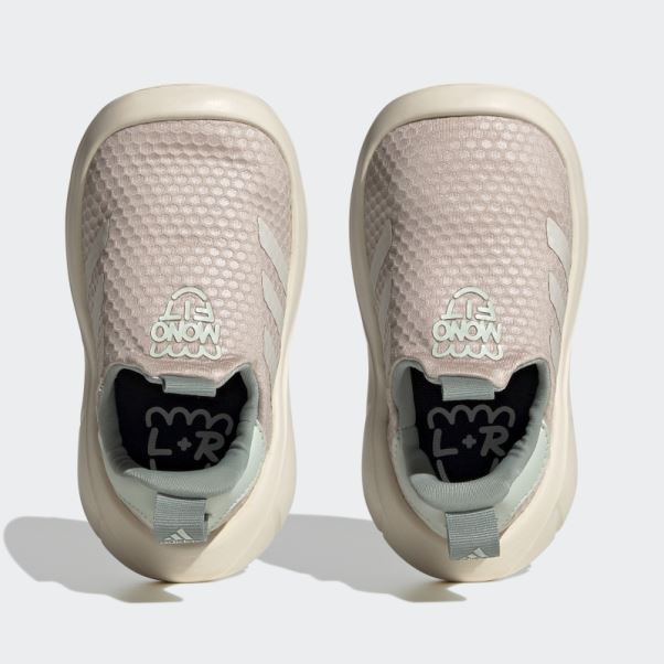Adidas Taupe Monofit Trainer Lifestyle Chaussures à Enfiler