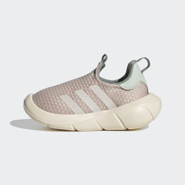 Adidas Taupe Monofit Trainer Lifestyle Chaussures à Enfiler