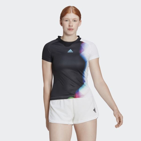 Tee Shirt Tennis Blanc Adidas
