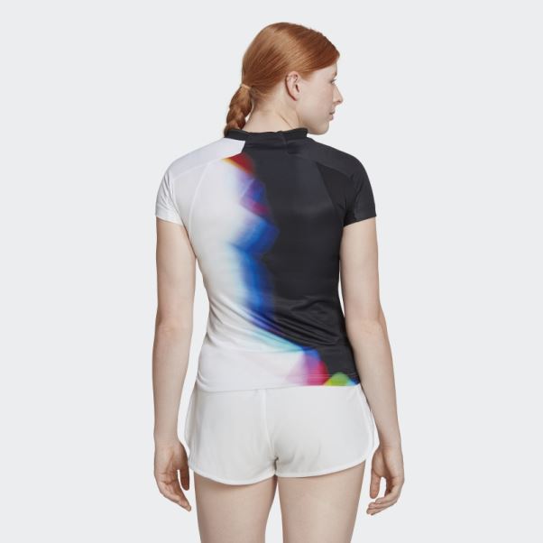 Tee Shirt Tennis Blanc Adidas