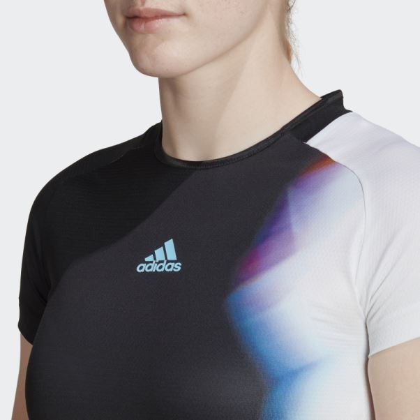 Tee Shirt Tennis Blanc Adidas