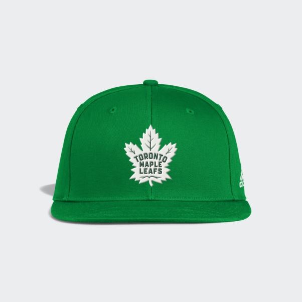 Feuilles D'érable St. Pats Flat Snapback Hat Adidas Nhl-tml-522