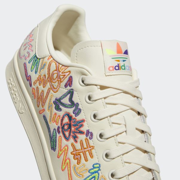 Adidas Stan Smith Pride Blanche