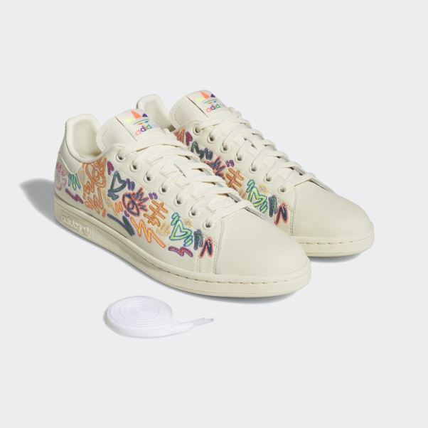 Adidas Stan Smith Pride Blanche