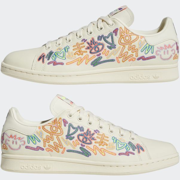 Adidas Stan Smith Pride Blanche