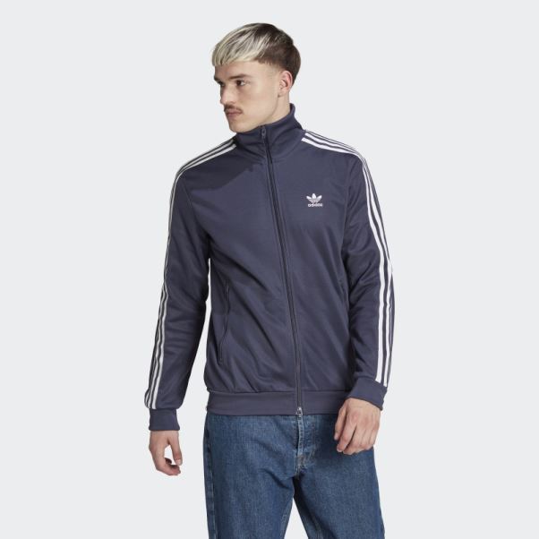 Bleu Marine Adicolor Classics Beckenbauer Primebleu Veste De Survêtement Adidas