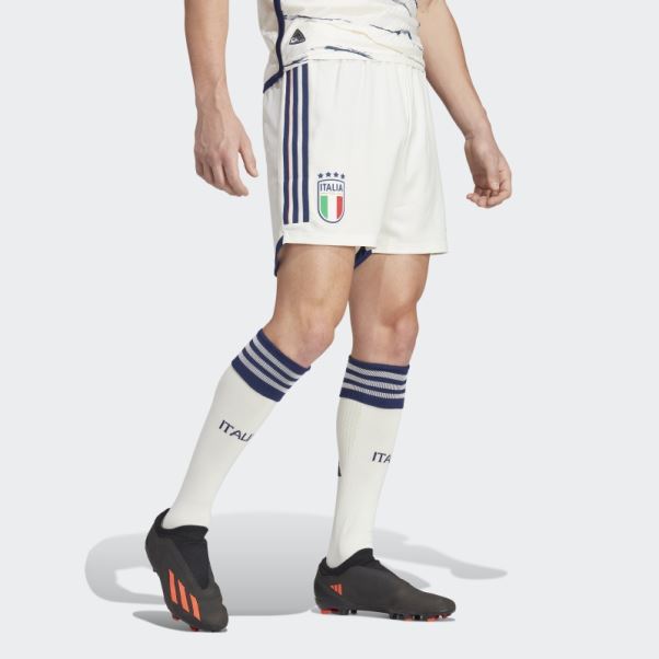 Short Adidas Italy 23 Away Authentique Blanc
