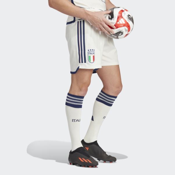 Short Adidas Italy 23 Away Authentique Blanc