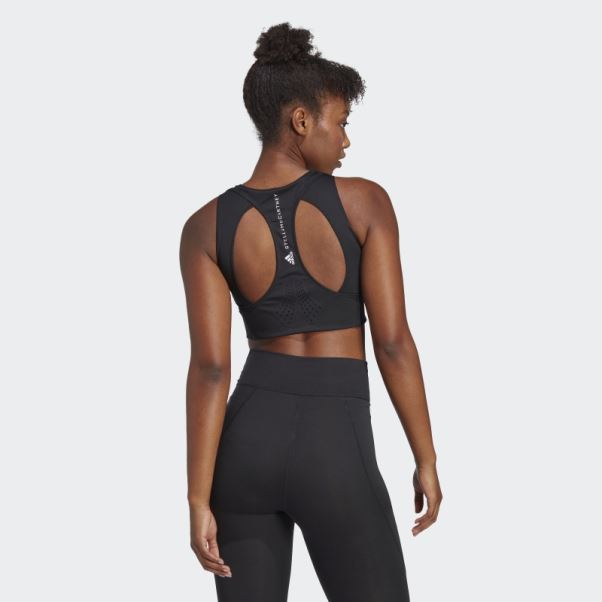 Adidas By Stella Mccartney Haut Court D'entraînement Truepurpose Mode Noir