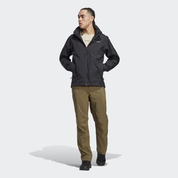 Veste De Pluie 2 Couches Adidas Terrex Multi Rain.rdy Noir