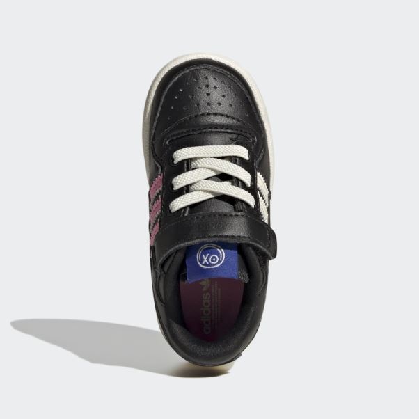 Adidas Forum Low Chaussures Noir/blanc Mode