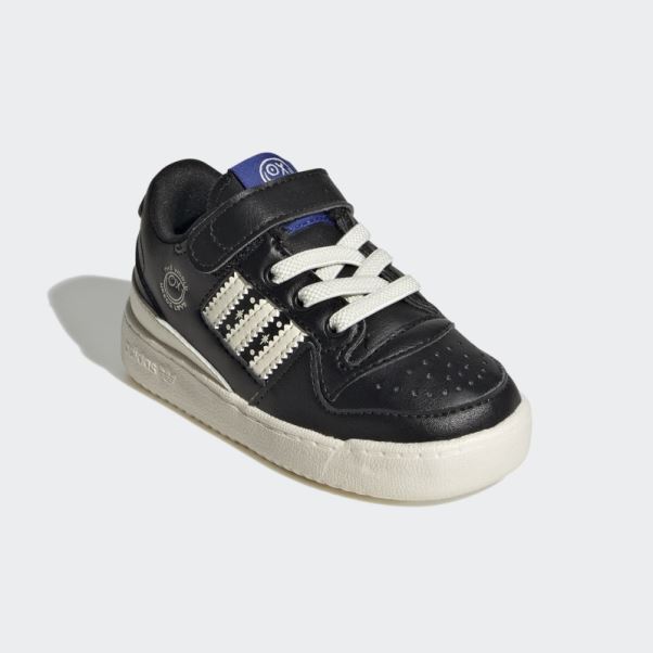 Adidas Forum Low Chaussures Noir/blanc Mode