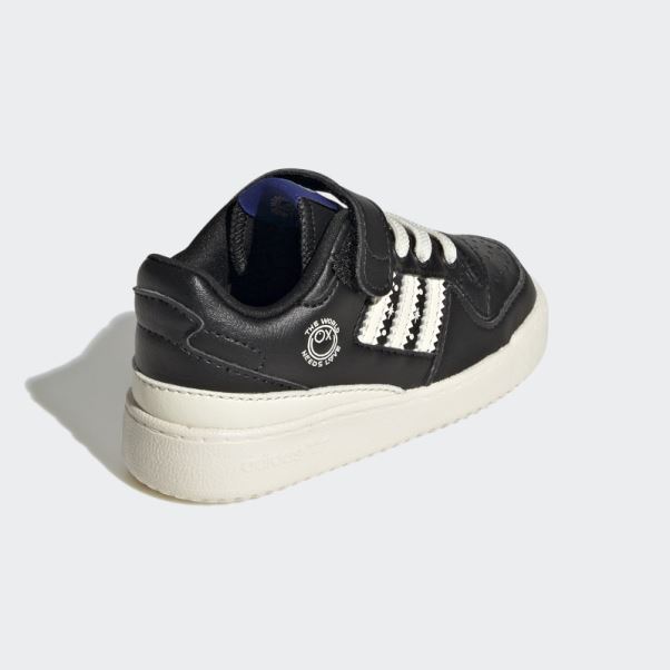 Adidas Forum Low Chaussures Noir/blanc Mode