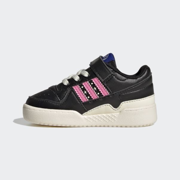 Adidas Forum Low Chaussures Noir/blanc Mode