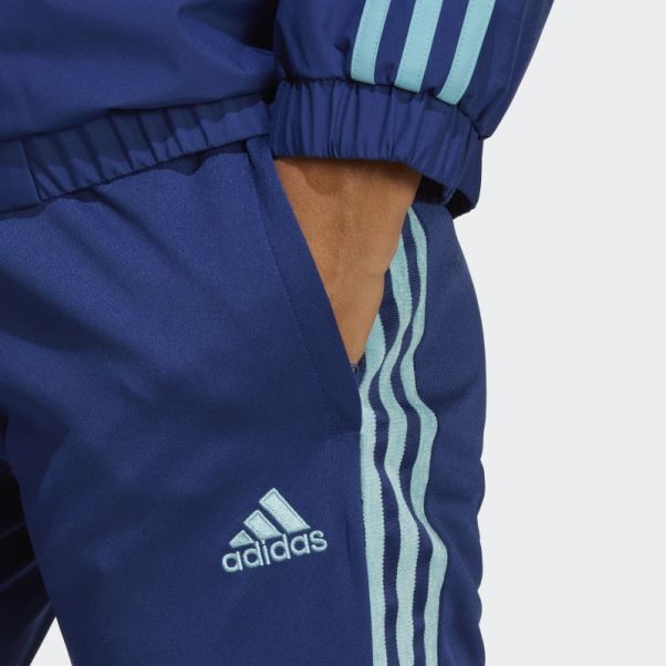 Adidas Pantalon Tiro Bleu Victoire