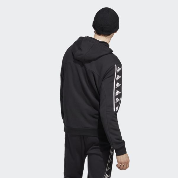 Sweat à Capuche Adidas Brandlove Noir
