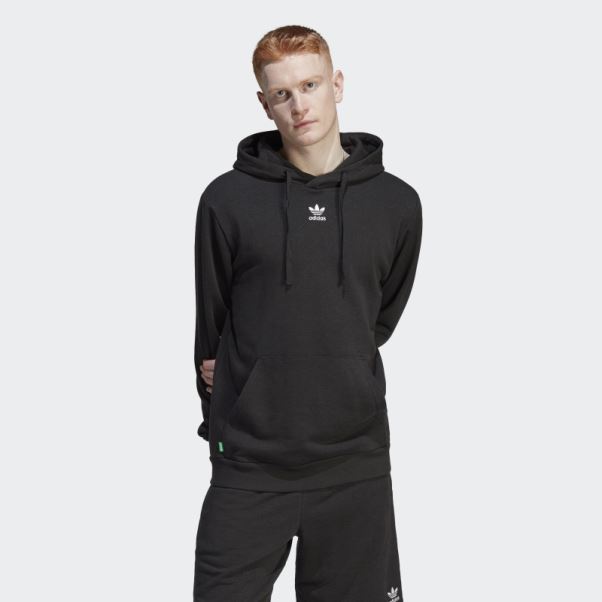 Sweat à Capuche Essentials+ Made With Hemp Adidas Noir