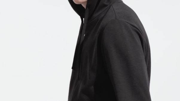 Sweat à Capuche Essentials+ Made With Hemp Adidas Noir