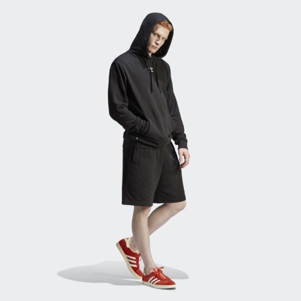 Sweat à Capuche Essentials+ Made With Hemp Adidas Noir