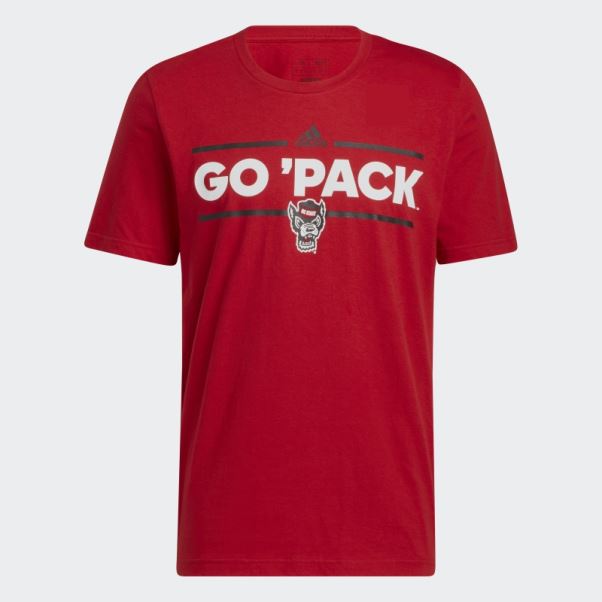 T-shirt Adidas Wolfpack Rouge