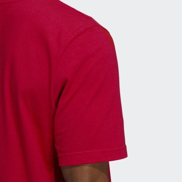 T-shirt Adidas Wolfpack Rouge