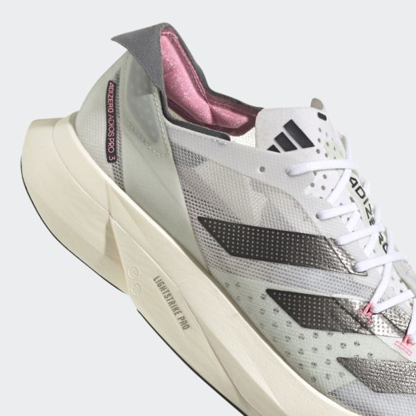 Adidas Adizero Adios Pro 3 Chaussures Blanc