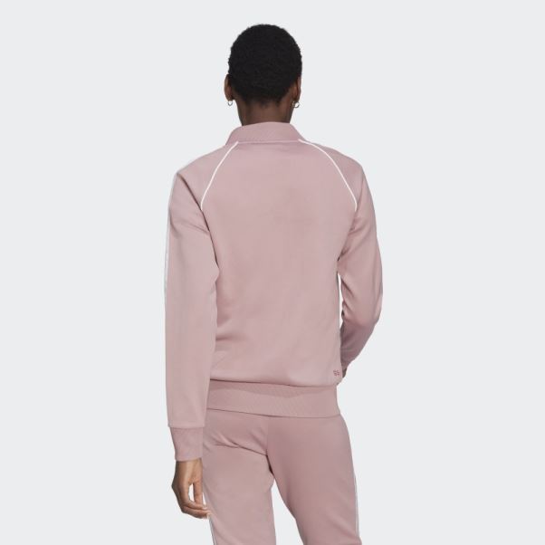 Veste De Survêtement Adidas Primeblue Sst Mauve