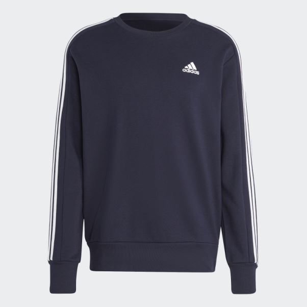 Sweat 3 Bandes En Molleton Essentials Adidas Ink