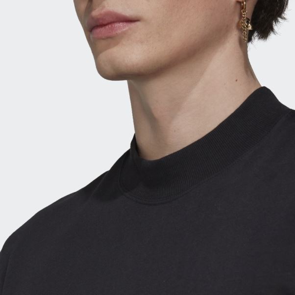 Tee Shirt Manches Longues Adidas Noir
