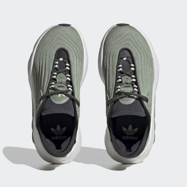 Chaussures Adidas Adifom Sltn Vert Argent