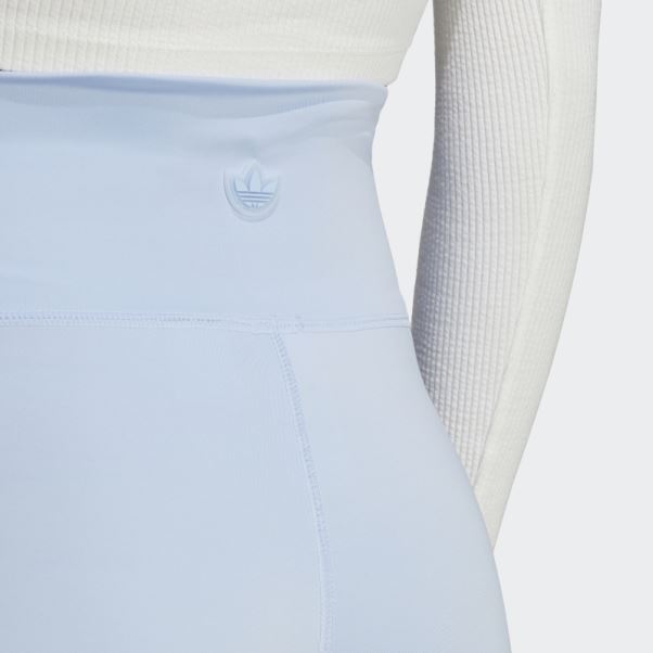 Adidas Collants Nervurés Bleus Dawn Premium Essentials