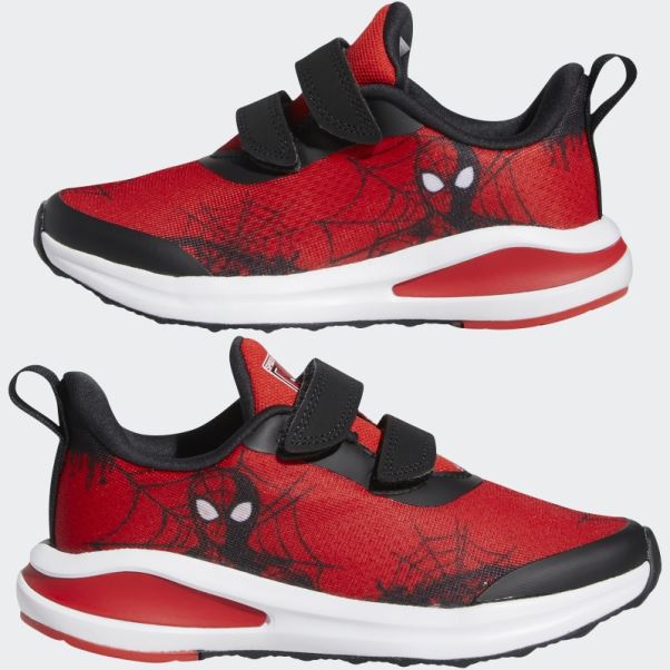 Chaussures Fortarun Adidas X Marvel Spider-man Rouge