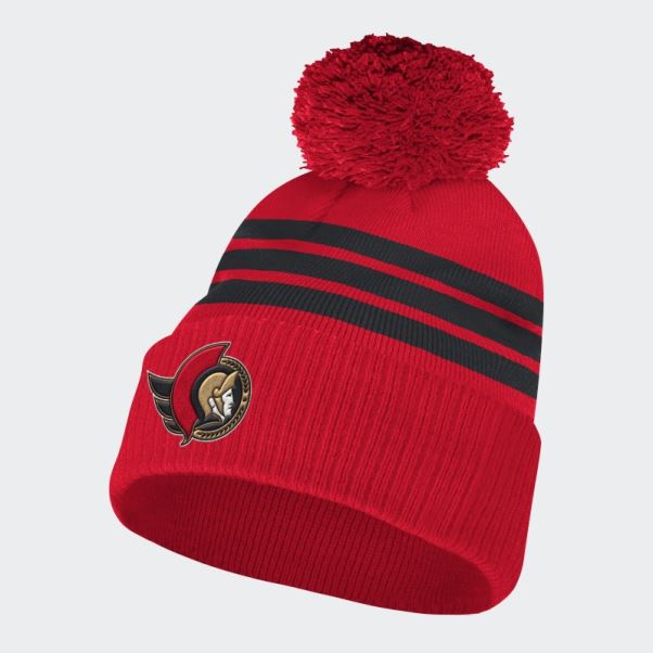 Bonnet à Pompon à Revers Des Sénateurs Multi Adidas