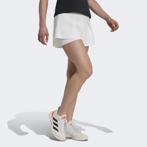 Adidas Short De Tennis London Blanc