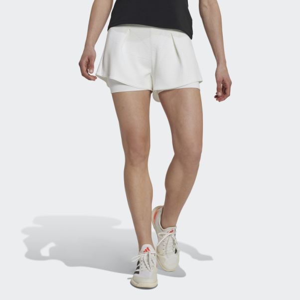 Short Adidas Tennis London Blanc