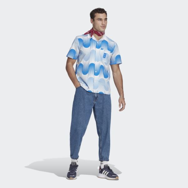 Maillot Espagne Icon Adidas Bahia Bleu Clair