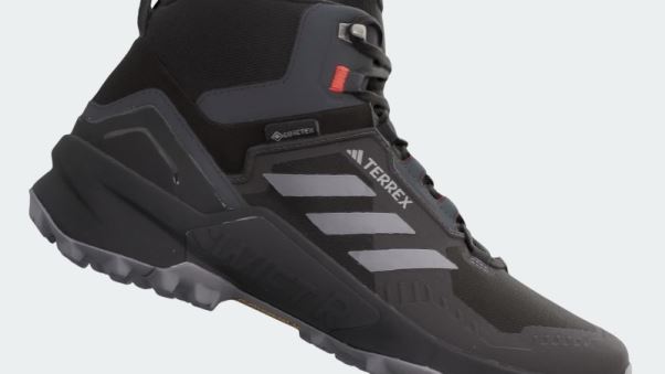 Adidas Terrex Swift R3 Mid Gore-tex Chaussures De Randonnée Gris
