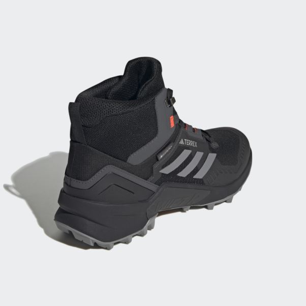 Adidas Terrex Swift R3 Mid Gore-tex Chaussures De Randonnée Gris
