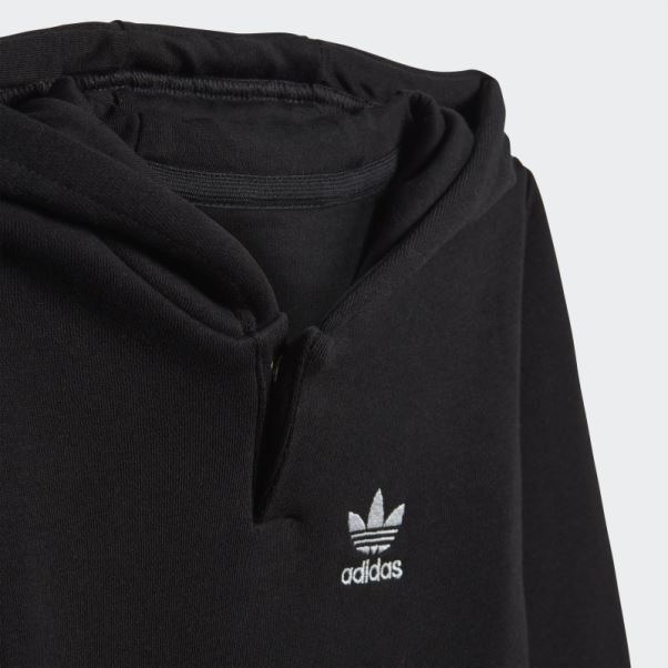 Sweat à Capuche Adicolor Ensemble Noir Adidas