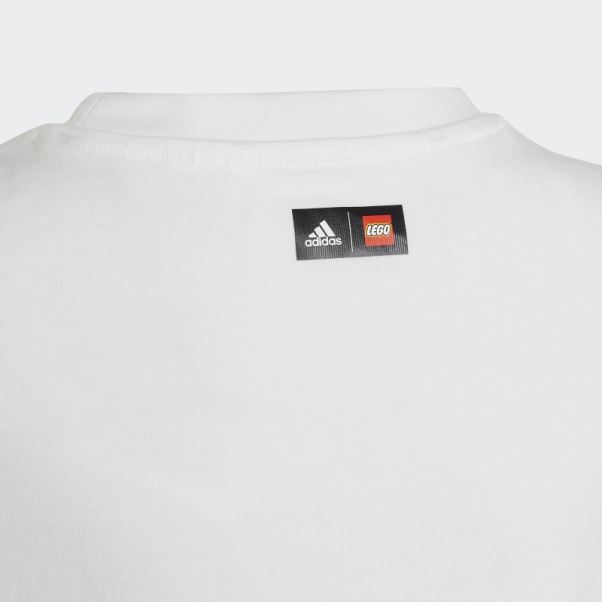 Adidas X Classic Lego T-shirt Graphique Blanc