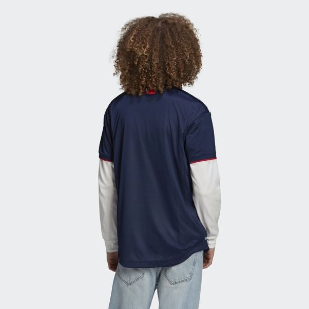 Adidas Night Indigo New England Revolution 22/23 Maillot Authentique Domicile