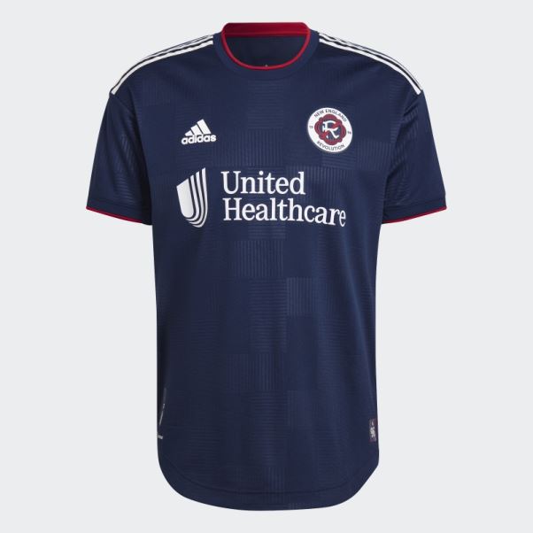 Adidas Night Indigo New England Revolution 22/23 Maillot Authentique Domicile