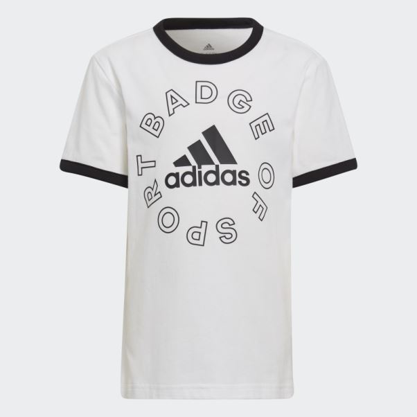Ensemble D'été Adidas Essentials Logo Blanc