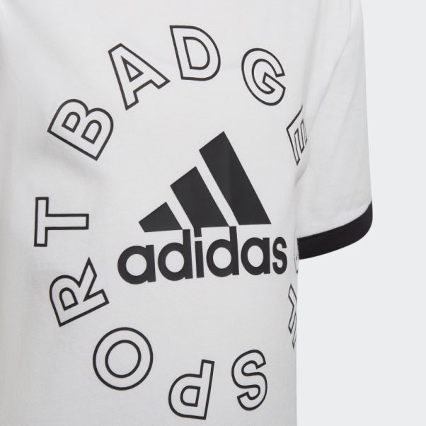 Ensemble D'été Adidas Essentials Logo Blanc