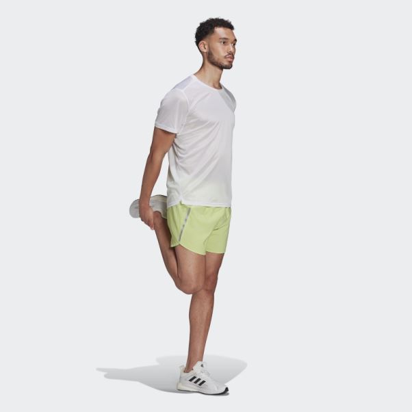 Adidas Designed 4 Short De Course Citron Vert