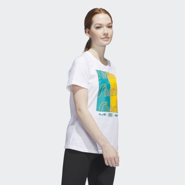 Tee Shirt Adidas Sharks Playmaker Blanc