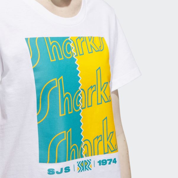Tee Shirt Adidas Sharks Playmaker Blanc